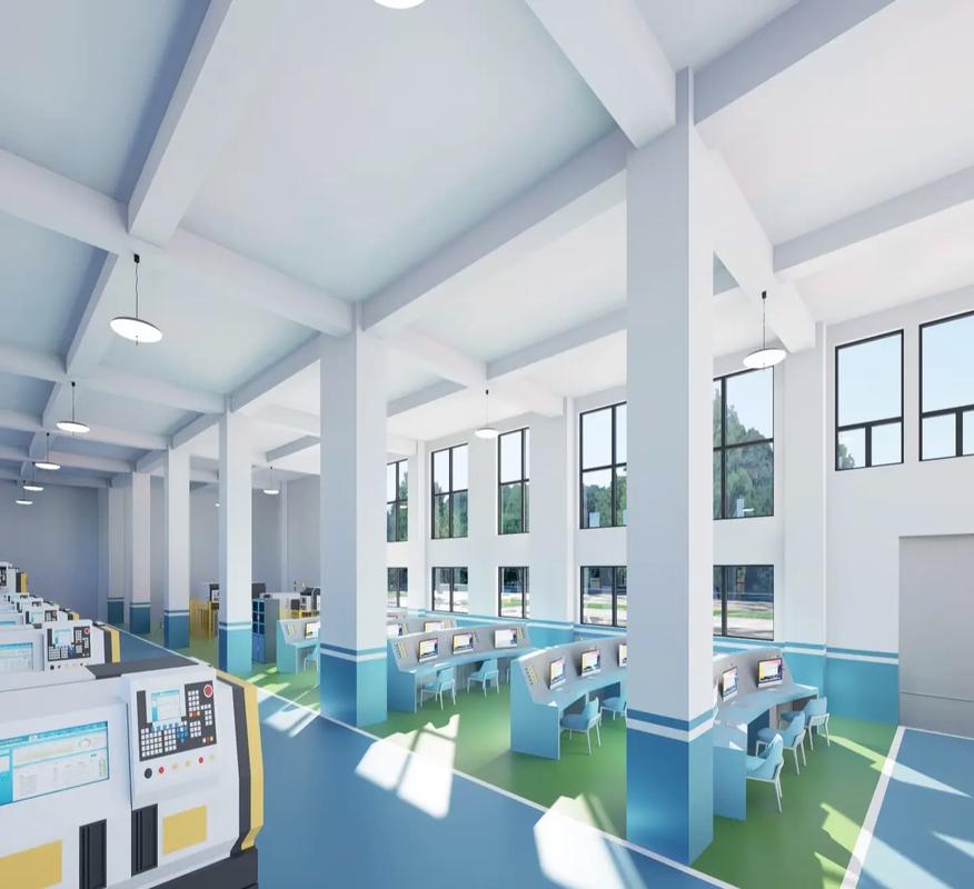 杭州工厂车间装修设计案例 专业服务打造高效现代厂房